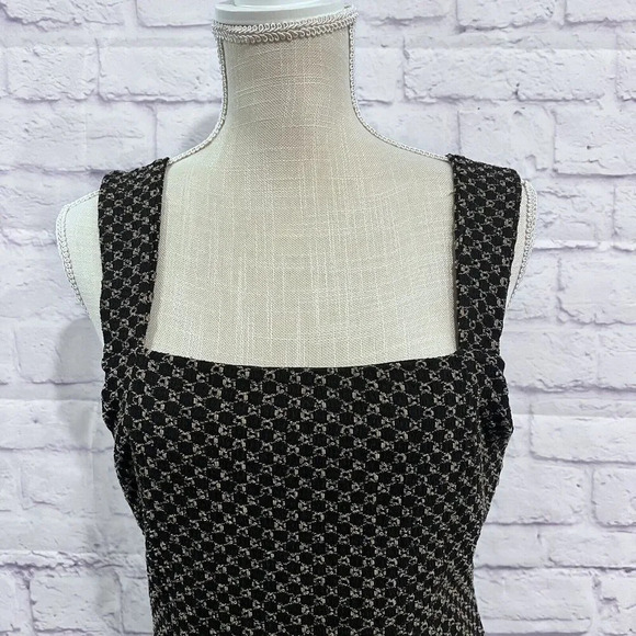 Free People Taking Hearts Mini Dress Stretch Square Neckline Casual Size Medium - Picture 5 of 14